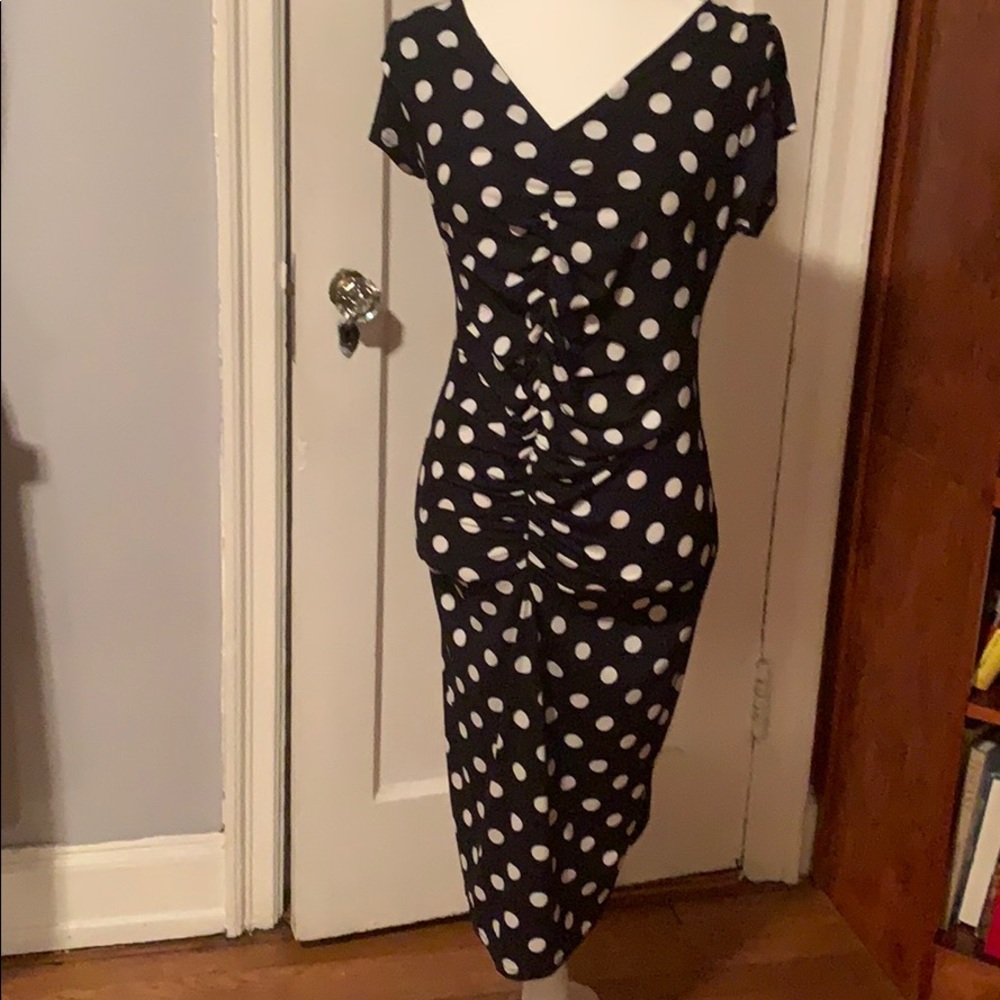 Polka dot spring/summer dress from Paris